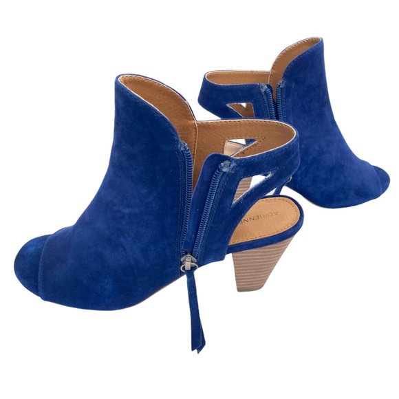Adrienne Vittadini Phyre Suede Shootie Blueberry - Picture 10 of 15